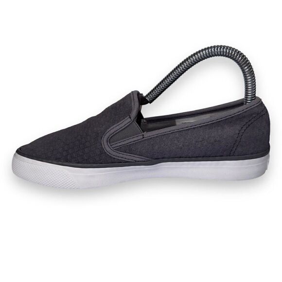 Sperry Seaside Emboss Suede Slip-on Sneakers Grey STS82596 Women's 6.5 - Picture 6 of 11
